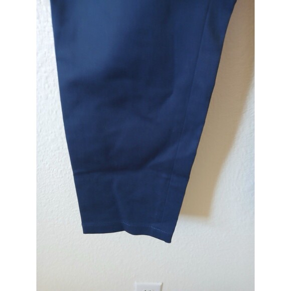 Club Monaco Womens Pants Navy‎ Skinny  Size 8 High Rise Trousers Pockets Front - Picture 9 of 16